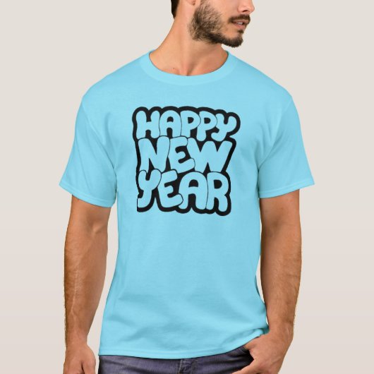 T-shirt Bonne année (Devant)