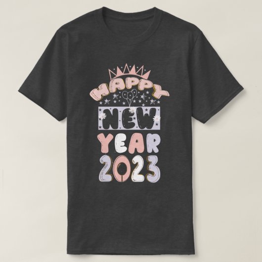T-shirt Bonne année 2023 2 (Design devant)