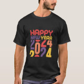 T-shirt Bonne année 2024 (Devant)