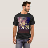 T-shirt "Bonne année 2025" (Devant entier)