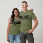 T-shirt Bonne année 2025 (Unisexe)