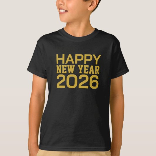 T-Shirt Bonne Année 2026 (Devant)