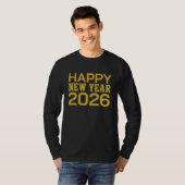 T-Shirt Bonne Année 2026 (Devant entier)