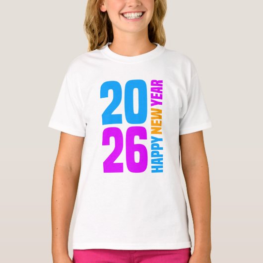 T-shirt Bonne année 2026-34568 (Devant)