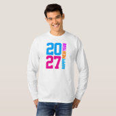 T-shirt Bonne année 2027 (Devant entier)