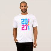 T-shirt Bonne année 2027 (Devant entier)