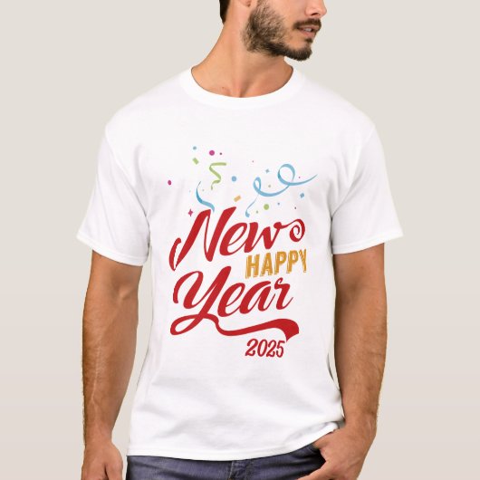 T-shirt Bonne année 2 Vous (Devant)