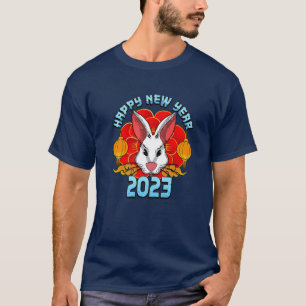 T-shirt Bonne Année - Année Chinoise Zodiaque Du Lapin