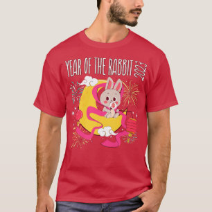 T-shirt Bonne année chinoise 2023 Année du lapin a C