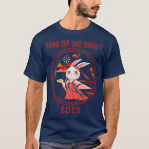 T-shirt Bonne Année Chinoise Du Nouveau Lapin 2023, Année