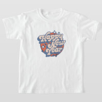T-shirt "Bonne année" - Design festif et amusant