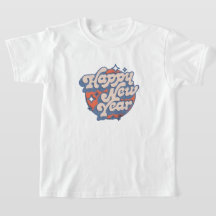 T-shirt "Bonne année" - Design festif et amusant