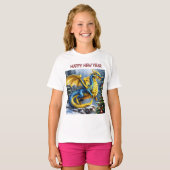 T-shirt Bonne année du dragon (Devant entier)