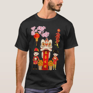 T-shirt Bonne Année Lunaire Du Rabbit 2023 Chinois Ne