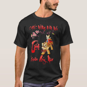 T-shirt Bonne année lunaire vietnamienne 2023 Xuan Quy Mao