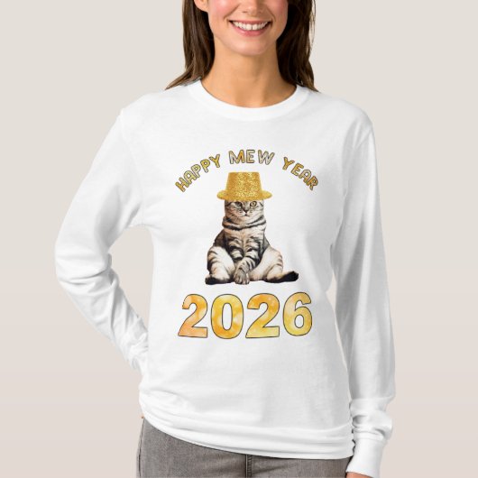 T-shirt Bonne année Mew 2026 (Devant)