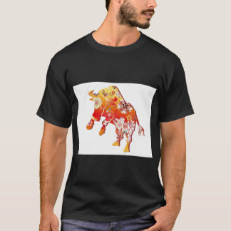T-shirt Bonne Année Taureau Chanceux
