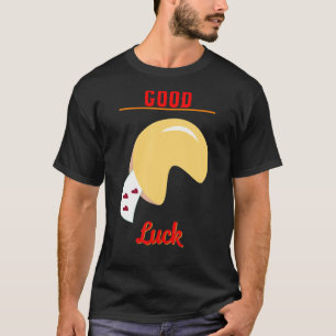 T-shirt Bonne chance Fortune Dessert Cookie Sayings Graphi