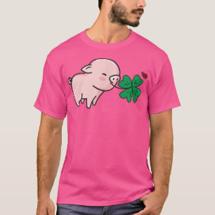 T-shirt Bonne chance - Lucky Charm Piglet Cochon Ladybird 