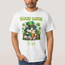 Bonne chance Papa Shamrocks St Patrick's Day Bière