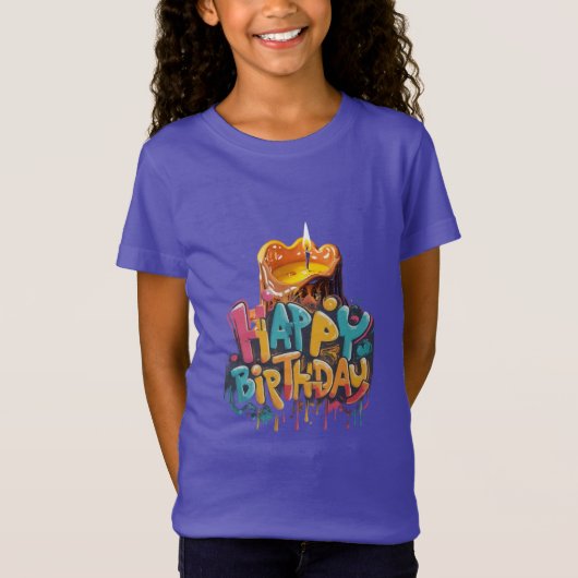 T-Shirt Bonne chemise d'anniversaire (Devant)