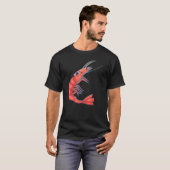 T-shirt Bonne crevette (Devant entier)