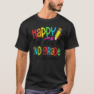 T-shirt Bonne Dernière journée de 2e année Bonjour été 1