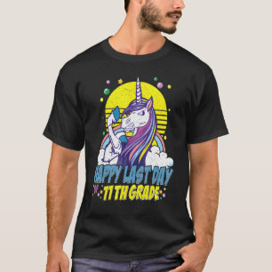 T-shirt Bonne Dernière Journée De L'École 11E Année Unicor