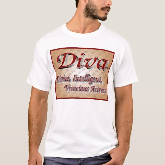T-shirt Bonne diva (Devant)