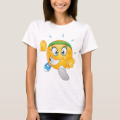 T-shirt Bonne exécution Emoji (Devant)