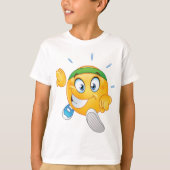 T-shirt Bonne exécution Emoji (Devant)