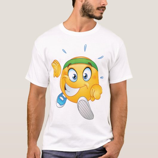 T-shirt Bonne exécution Emoji (Devant)