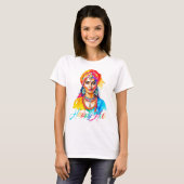 T-shirt Bonne femme Holi (Devant entier)