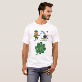 T-Shirt Bonne Fête de la Saint-Patrick (Devant entier)