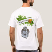 T-Shirt Bonne Fête de la Saint-Patrick (Dos)