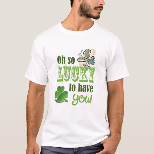 T-Shirt Bonne Fête de la Saint-Patrick (Devant)