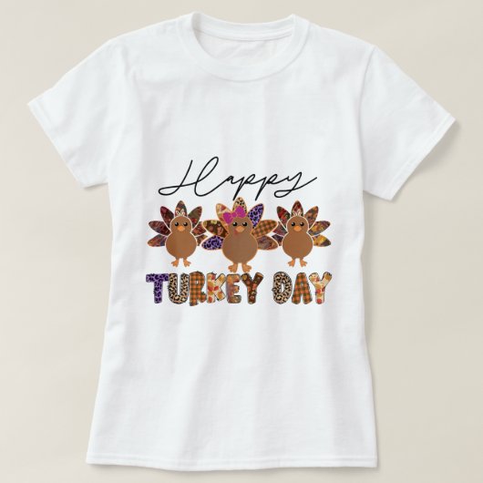 T-shirt Bonne fête de la Turquie (Design devant)