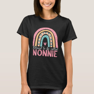 T-shirt Bonne Fête Des Mères Béni D'Être Appelé Nonnie Rai