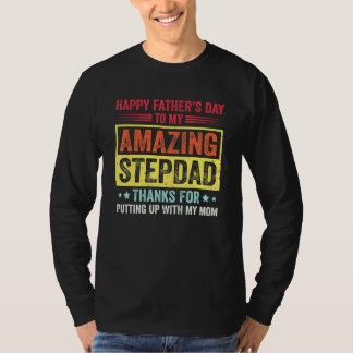 T-shirt Bonne Fête des pères À Mon Extraordinaire Stepdad