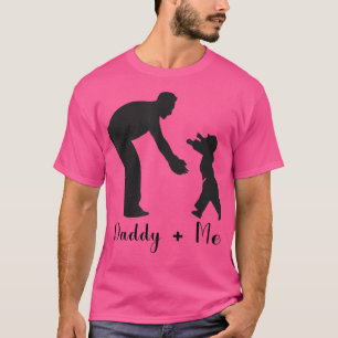 T-shirt Bonne Fête des pères J'Aime Père Papa Et Moi