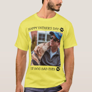 T-shirt Bonne Fête des pères Meilleur Chien Papa Jamais Ph