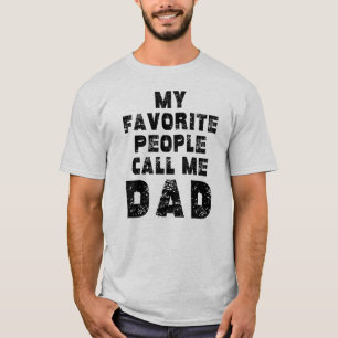 T-shirt Bonne Fête des Pères Mes Personnes Préférées M'app
