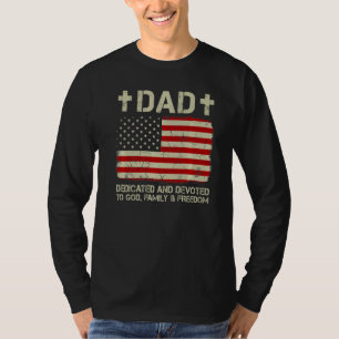 T-shirt Bonne Fête des pères Pour Les Mens Papa Dédié Et D