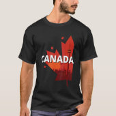 T-shirt Bonne fête du Canada 1er juillet Famille canadienn (Devant)