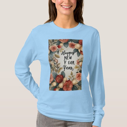 T-shirt Bonne fête du Nouvel An@@@@ (Devant)