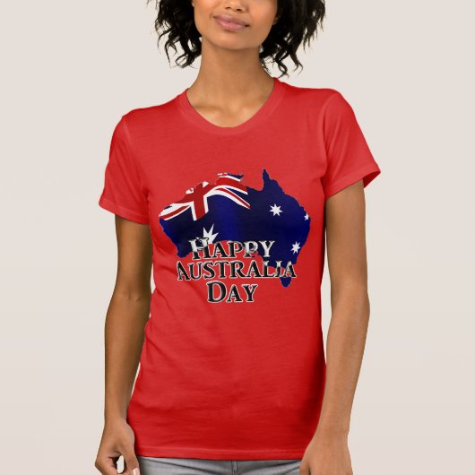 T-shirt Bonne fête nationale australienne (Devant)