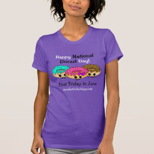 T-shirt Bonne fête nationale des beignes