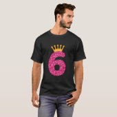 T-shirt Bonne Filles Anniversaire 6E Fête 6 Ans Anniversai (Devant entier)