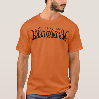 T-shirt Bonne Halloween drôle Slogan Lettres