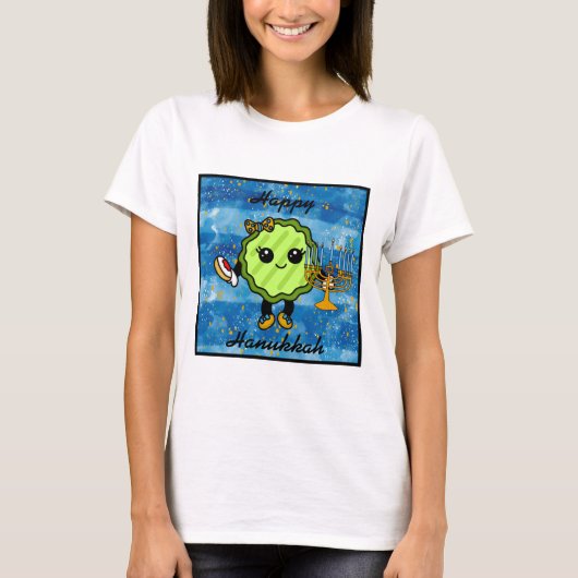 T-shirt Bonne Hanoukka | Drôle Vacances (Devant)